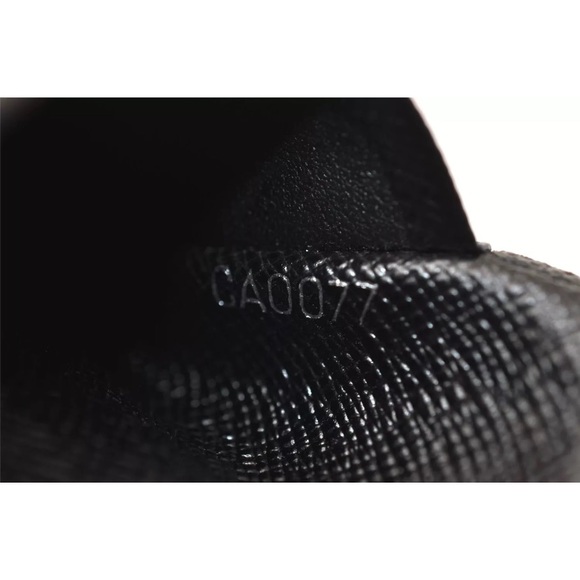 Auth Louis Vuitton Epi Enveloppe Carte De Visit Card Case Black  LV 8560J - Picture 10 of 12